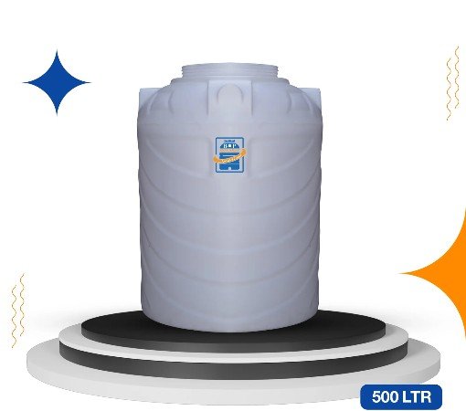 500-Liter Tank Plastic Water Tank in Afghanistan