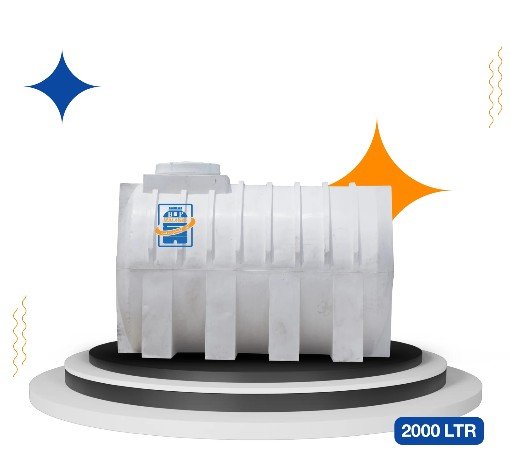 2000-Liter Tank Plastic Water Tank in Afghanistan